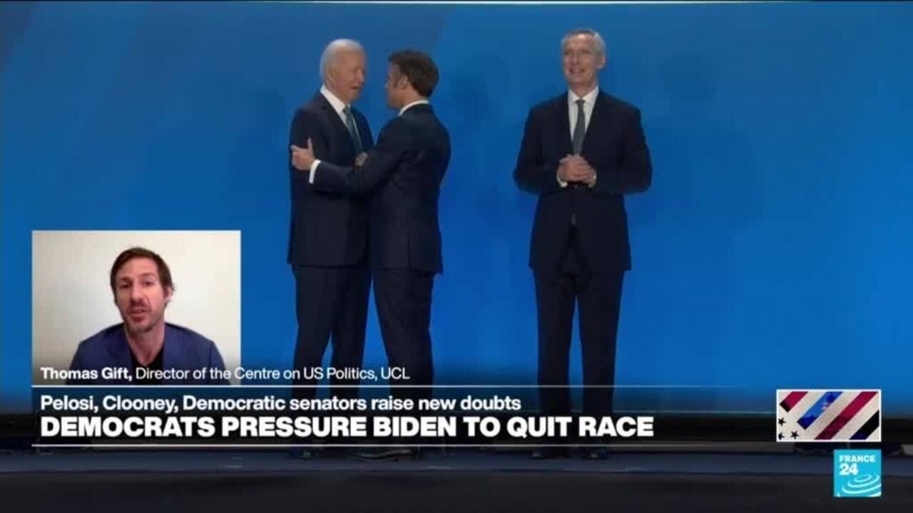 ¿Biden se muestra “reacio a dimitir” por temor a “crear caos y desorden dentro del Partido Demócrata”?
