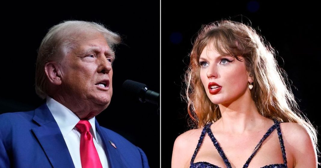 'Acepto': Trump publica imágenes de Taylor Swift tomadas con inteligencia artificial
