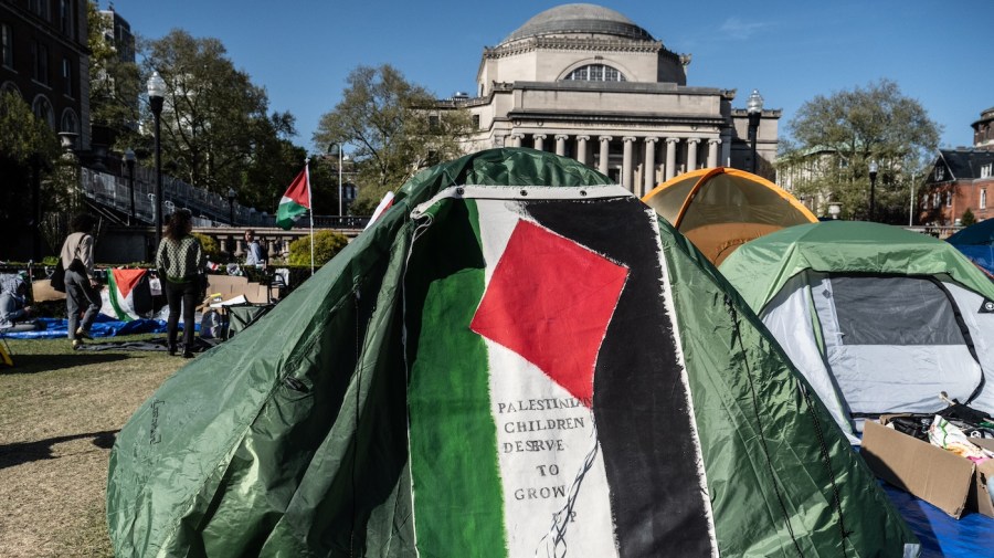 Activistas estudiantiles se preparan para más protestas pro palestinas
