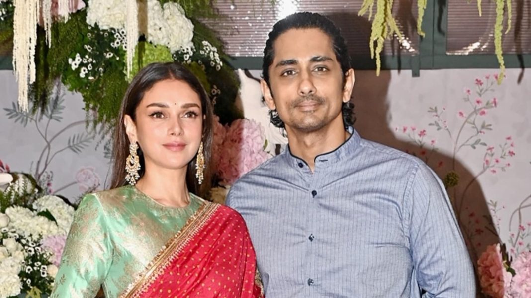 Aditi Rao Hydari revela cómo Siddharth 