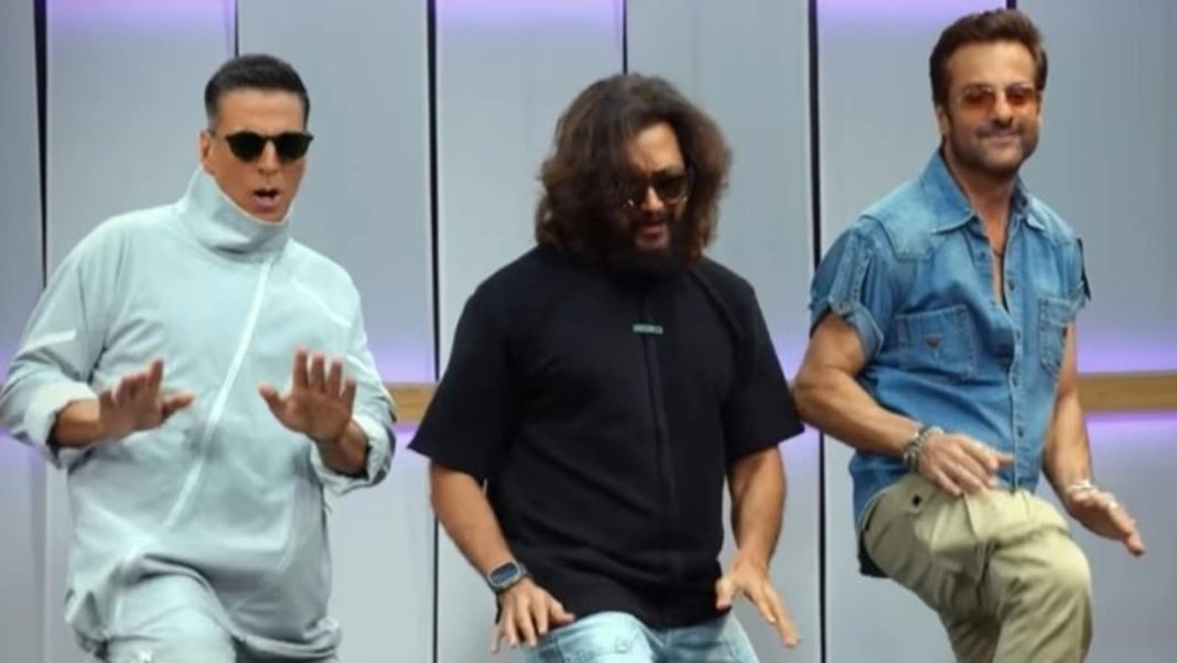 Akshay Kumar, Riteish Deshmukh y Fardeen Khan recrean los pasos de baile icónicos de Heyy Babyy con un toque diferente. Mira
