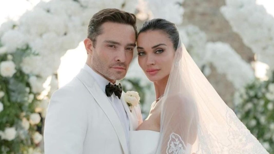 Amy Jackson y Ed Westwick comparten las primeras imágenes de su boda de ensueño en Italia
