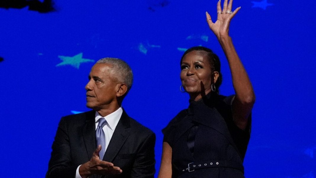 Barack y Michelle Obama piden a EE.UU. apoyar candidatura presidencial de Harris
