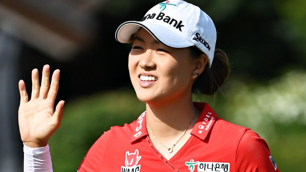 A photo of golfer Minjee Lee