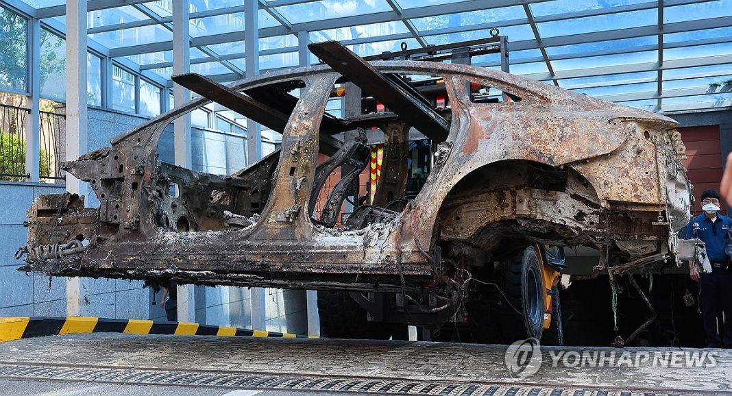 S. Korea faces growing calls for mandatory disclosure of EV battery info after Mercedes-Benz fire