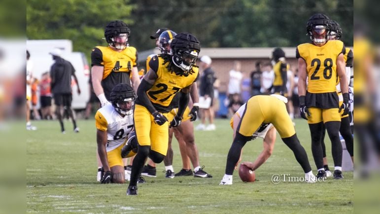 Cory Trice Jr. Friday Night Lights Steelers training camp