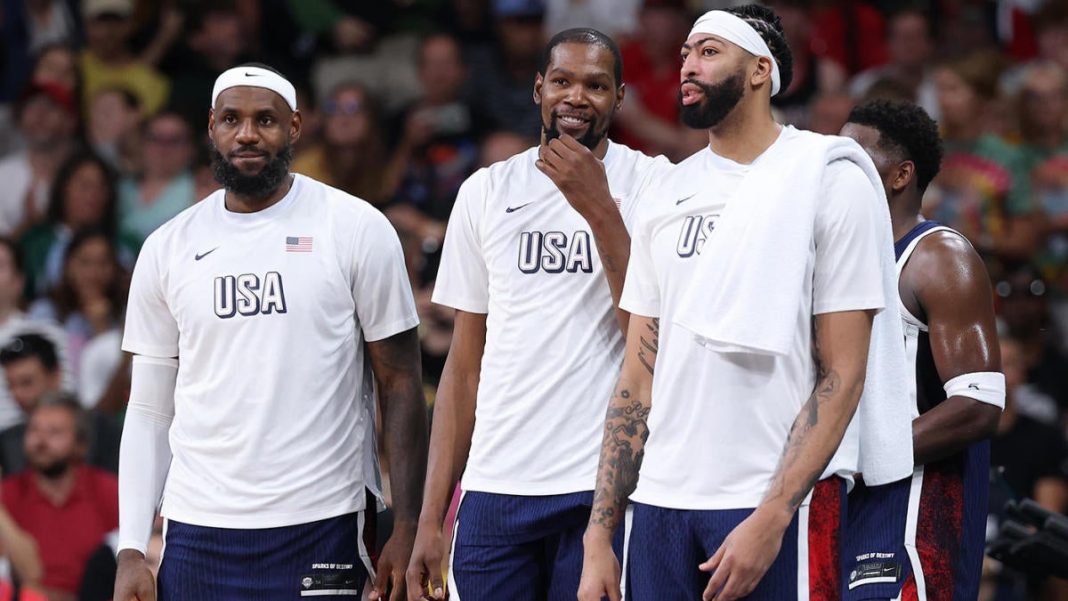 Cuadro y calendario del baloncesto masculino de los Juegos Olímpicos de París 2024: el equipo de Estados Unidos, cabeza de serie número 1, se enfrenta a Brasil en cuartos de final
