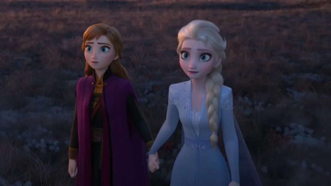 Anna and Elsa in Frozen II