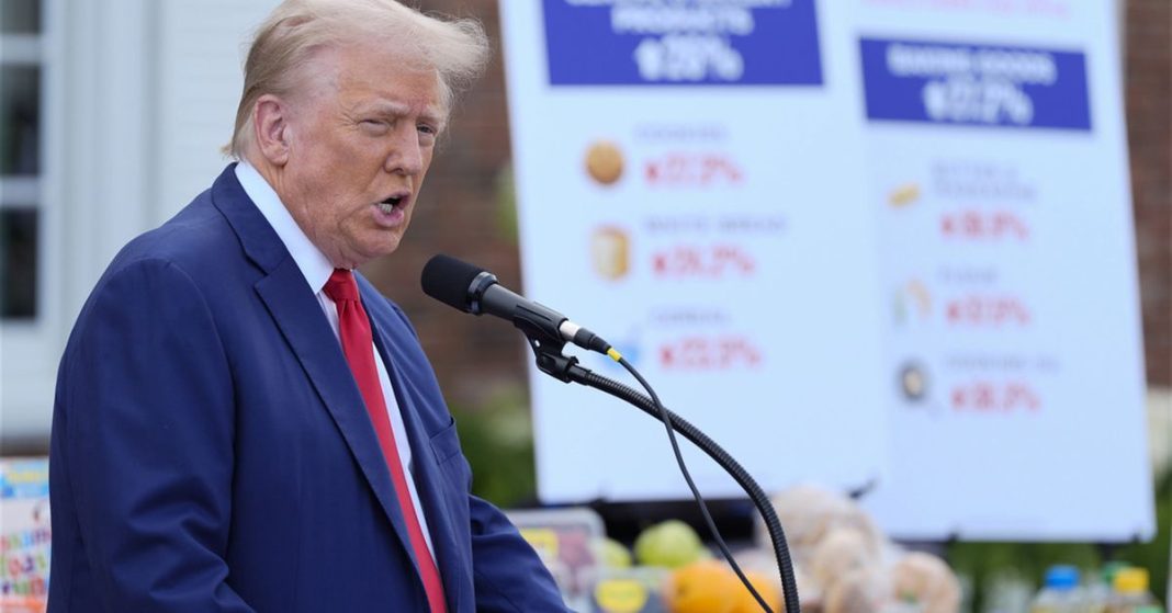 Donald Trump dice que tiene “derecho a ataques personales” contra Kamala Harris
