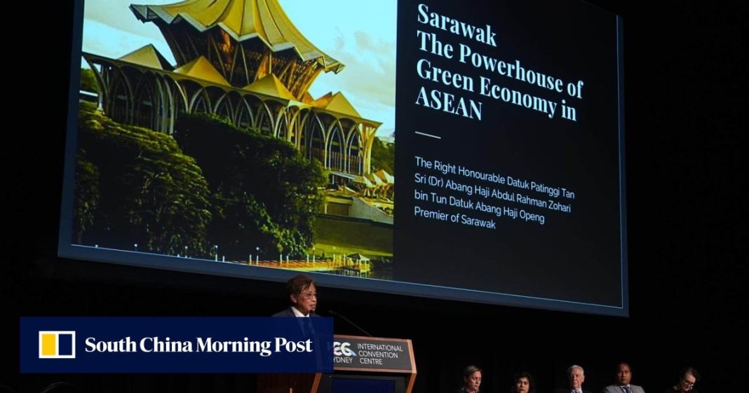 El estado de Sarawak, en Malasia, busca la cooperación australiana para impulsar sus objetivos de economía verde
