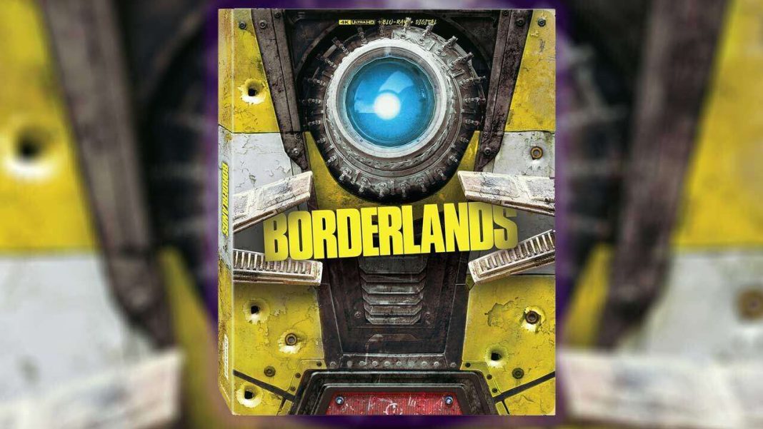 El estuche Steelbook de Borderlands ya está disponible para reservar y viene con un disco Blu-Ray 4K gratis
