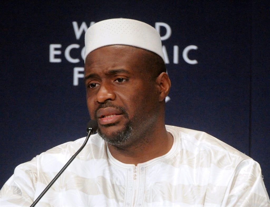 Former Malian prime minister Moussa Mara at a World Economic Forum summit in Abuja on 8 May 2014. (Pius Utomi Ekpei/ AFP)