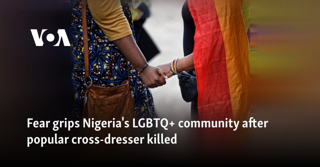 El miedo se apodera de la comunidad LGBTQ+ de Nigeria tras el asesinato de un popular travesti
