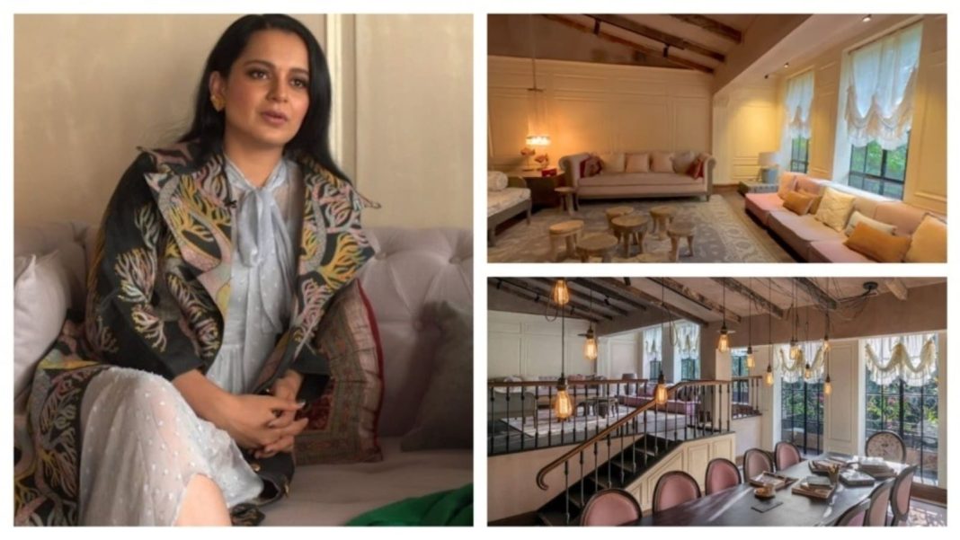 Entra en el bungalow renovado de Kangana Ranaut en Mumbai que, según se informa, está a la venta por 40 millones de rupias. Mira
