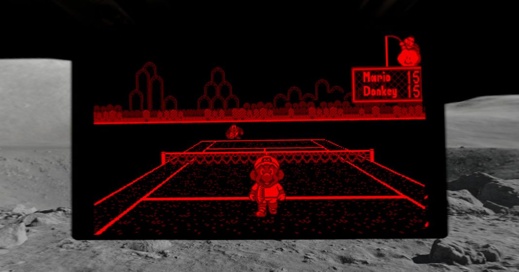 Este emulador de Virtual Boy Vision Pro no es sofisticado, pero cumple su función
