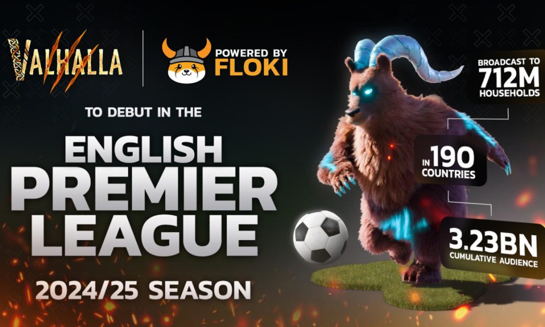 Floki anuncia una campaña publicitaria para Valhalla en la temporada 2024-25 de la Premier League inglesa - CoinJournal
