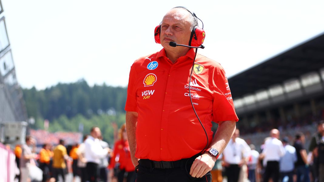 Frederic Vasseur se lleva cosas positivas del fin de semana de Spa e insiste en que Ferrari está 