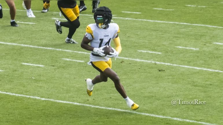 George Pickens Steelers training camp