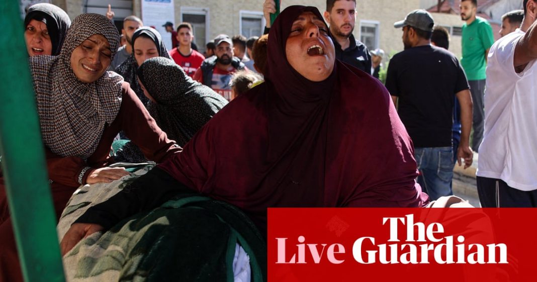 Guerra entre Israel y Gaza en directo: decenas de muertos tras ataque israelí a escuela de Gaza
