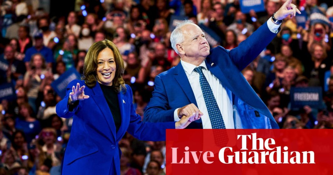 Harris y Walz inician una gira en autobús por Georgia para ganar impulso en un estado clave – Elecciones estadounidenses en directo
