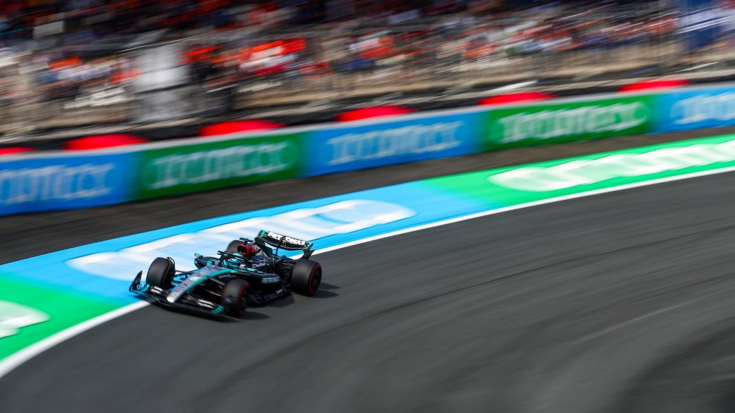 Informe y resumen de la FP2 del Gran Premio de Holanda 2024: George Russell lidera a Oscar Piastri y Lewis Hamilton en una ajustada segunda práctica en Zandvooror
