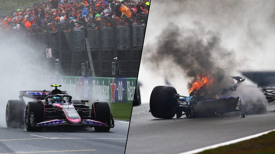 Informe y resumen de la FP3 del Gran Premio de Holanda 2024: Pierre Gasly lidera la práctica final en Zandvooror mientras el fuerte accidente de Sargeant interrumpe la carrera
