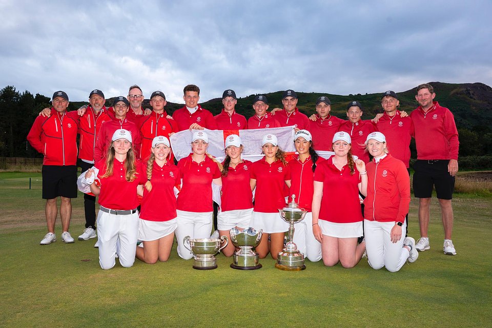 Inglaterra gana los torneos internacionales de golf masculino y femenino - Noticias de golf | Revista de golf
