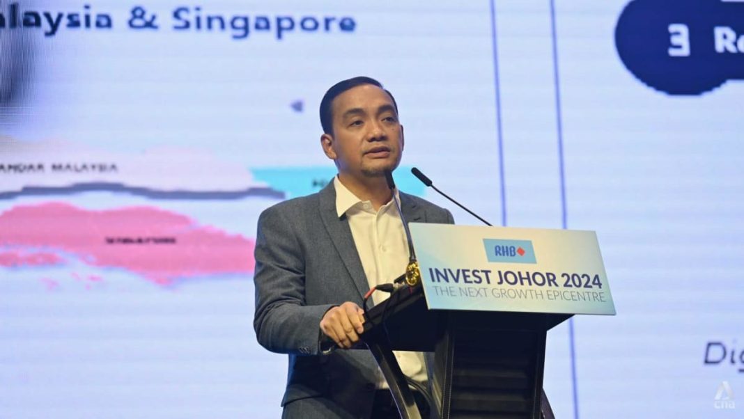 Johor-Singapur SEZ: Los pases especiales para los 'capitanes de la industria' podrían aliviar las preocupaciones sobre mano de obra y congestión, sugiere el ministro jefe de Johor
