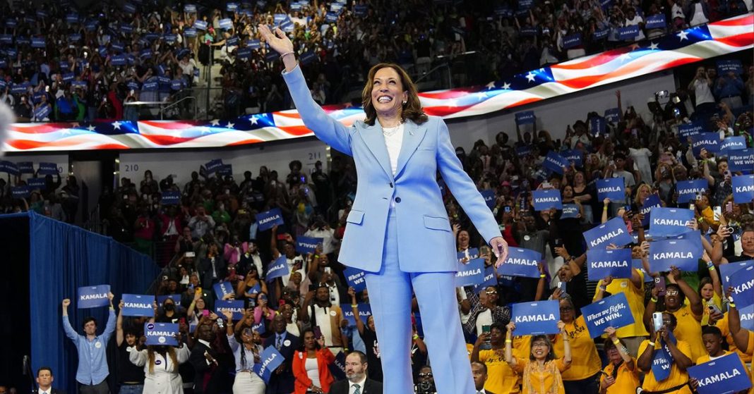 Kamala Harris obtiene suficientes votos de delegados para ser candidata presidencial demócrata
