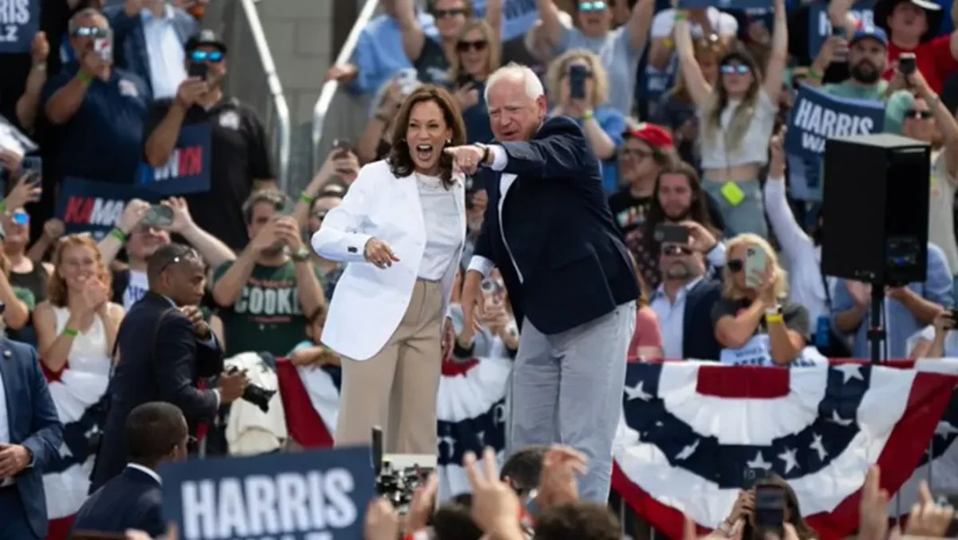 Kamala Harris realiza actos de campaña en Wisconsin y Michigan - teleSUR
