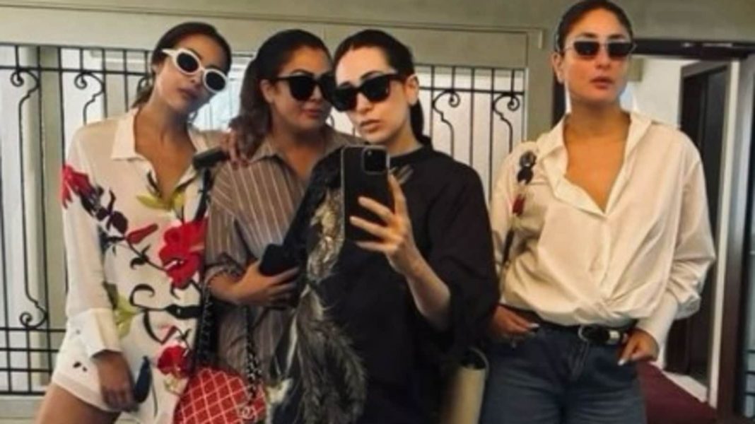 Kareena Kapoor se reúne con su 'pandilla para siempre', posa para una selfie con Karisma Kapoor, Malaika Arora, Amrita Arora
