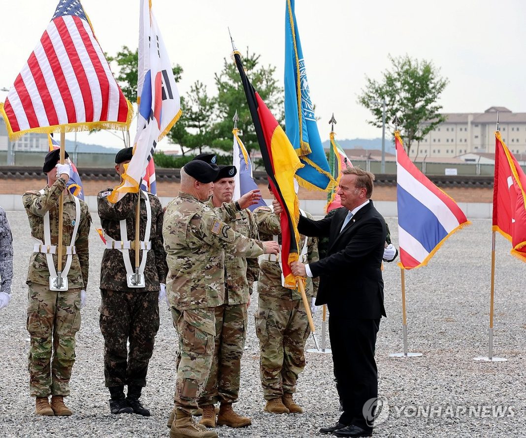 (LEAD) Germany joins U.N. Command as new member amid N. Korean threats