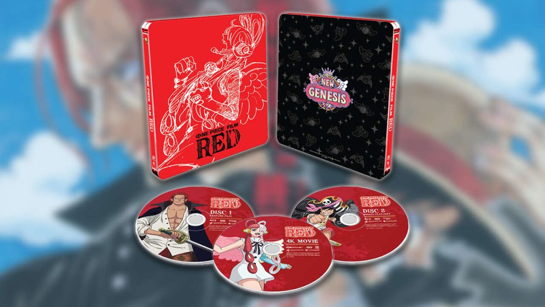 La película One Piece Red tendrá una edición steelbook 4K en inglés en noviembre
