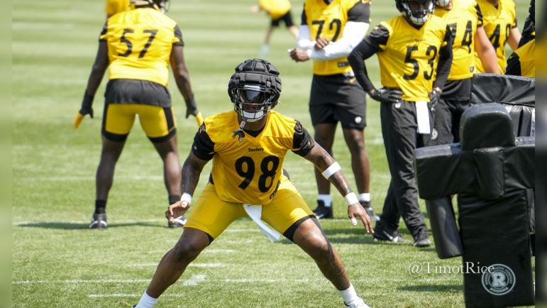 DeMarvin Leal Steelers 2024 Training Camp