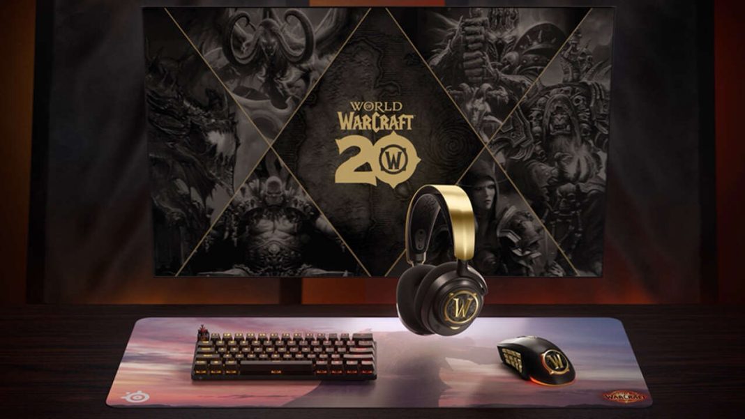 Los artículos SteelSeries con temática de World of Warcraft celebran el 20.º aniversario del MMO de Blizzard
