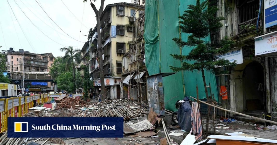 Los edificios en ruinas de Mumbai son un juego de alto riesgo de alquiler, riesgo y resiliencia
