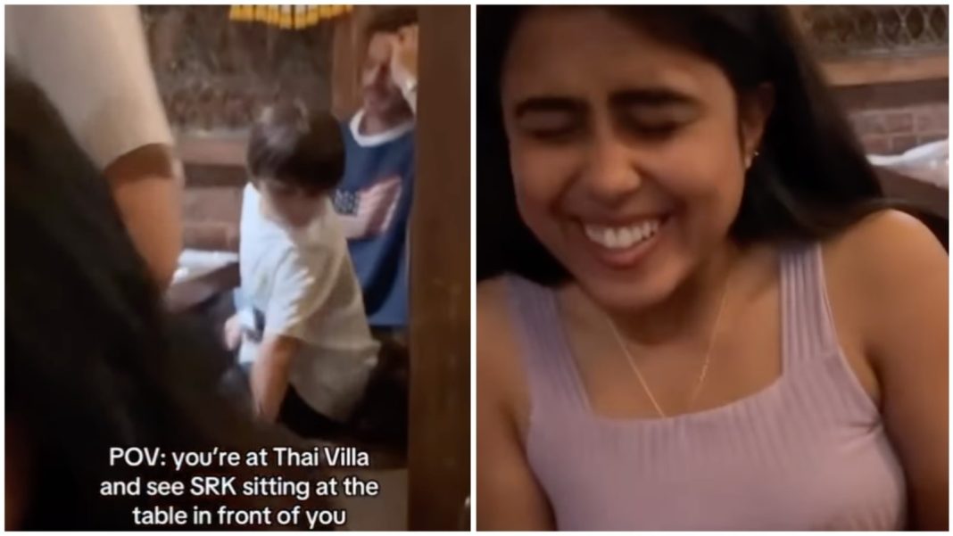 Los fanáticos de Shah Rukh Khan lo vieron a él y a AbRam en un restaurante de Nueva York y no pudieron evitar reírse en un lindo video.
