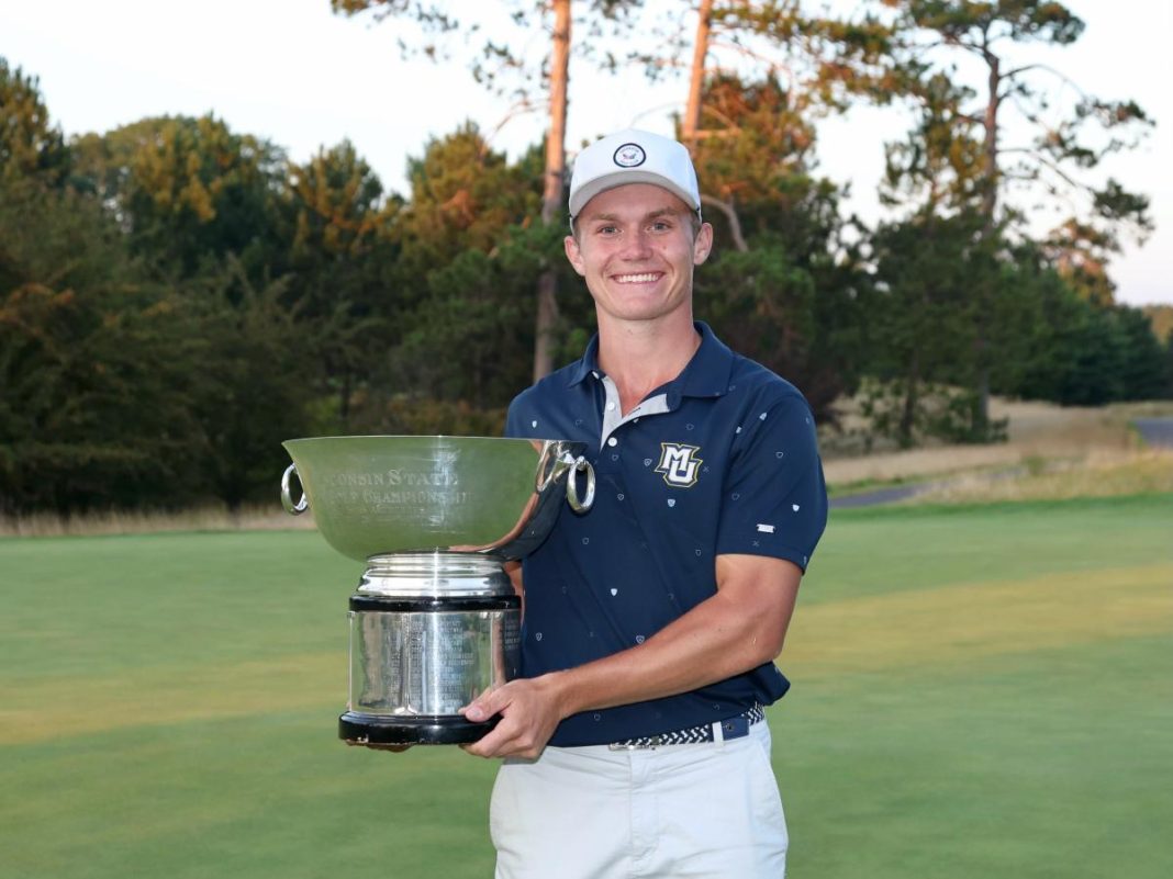 Max Lyons de la Universidad de Marquette supera a un puñado de rivales y gana el Abierto Estatal
