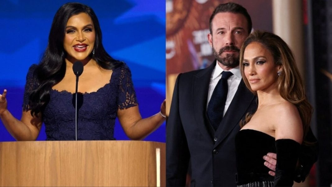 Mindy Kaling elogia a Ben Affleck en la Convención Nacional Demócrata en medio de su divorcio con Jennifer Lopez. Esto es lo que dijo en su mensaje
