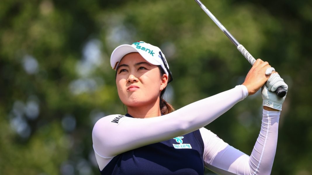 Minjee Lee encabeza el Abierto de Escocia femenino, lluvioso y ventoso
