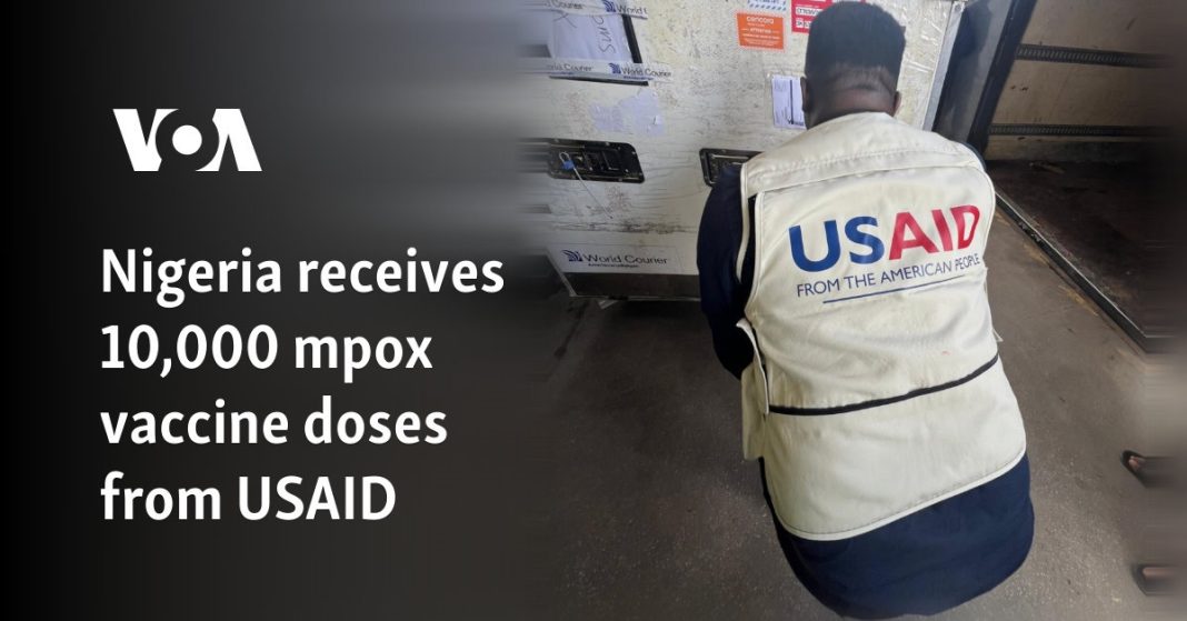 Nigeria recibe 10.000 dosis de vacunas de la USAID
