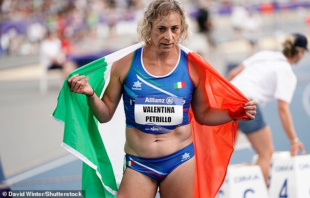 La velocista italiana con discapacidad visual, Valentina Petrillo (en la foto), de 50 años, se convertirá en la primera atleta transgénero en competir en los Juegos Paralímpicos.