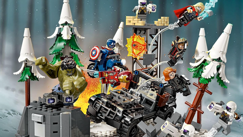 Nuevo set Lego de Marvel recrea la batalla inicial de Avengers: Age of Ultron
