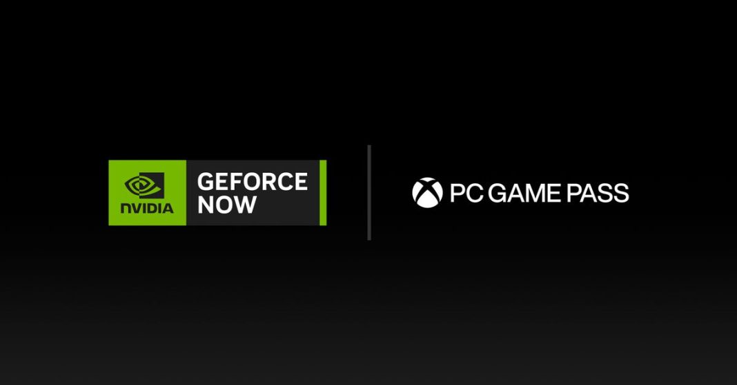 GeForce Now and Game Pass illustration