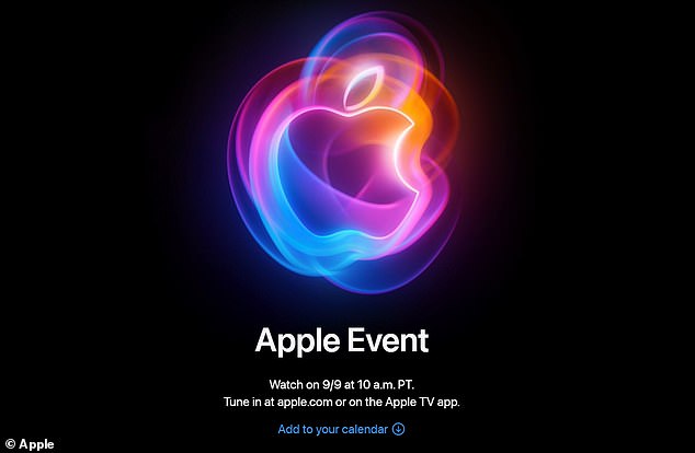 Apple organizará un evento el 9 de septiembre en su sede de Cupertino, California, donde se espera que presente una serie de nuevos iPhones y, potencialmente, un nuevo reloj especial.