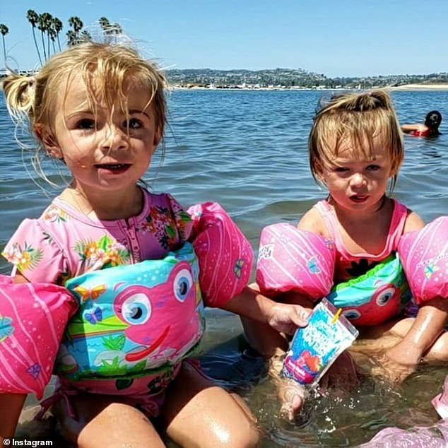 Hailey y Aubrey Brians evitaron por poco la muerte cuando su padre los arrojó desde Sunset Cliffs en San Diego el 13 de julio de 2020