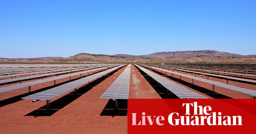 Política australiana en directo: luz verde para el proyecto solar 