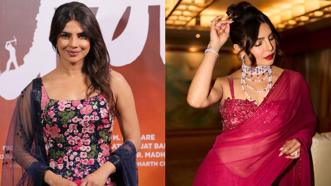 Promociones de Paani para la boda de su hermano Siddharth Chopra: 5 veces que el vestuario de Priyanka Chopra demostró que ella es la chica india original
