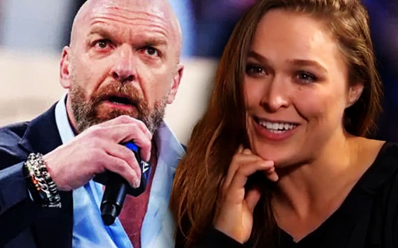 Ronda Rousey admite que le hubiera gustado luchar durante la era de Triple H
