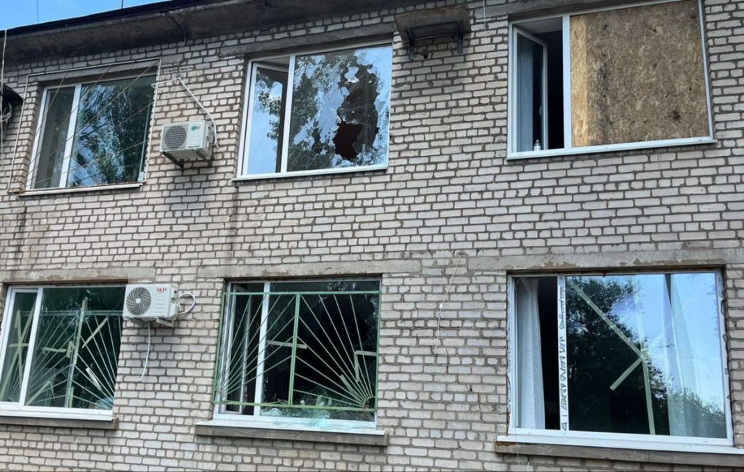 Russia struck a hospital in Nikopol on Aug. 8, killing a man.